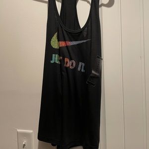 Nike Just Do It Rainbow Tank NWT